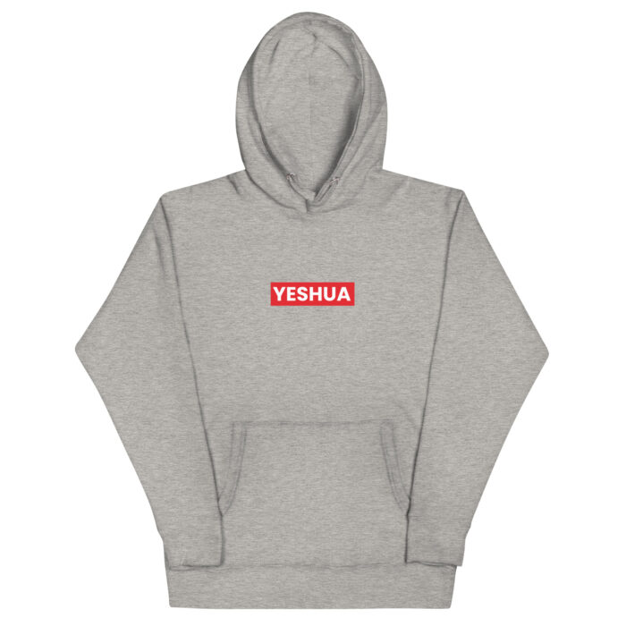 Yeshua Box Logo Hoodie - Stone