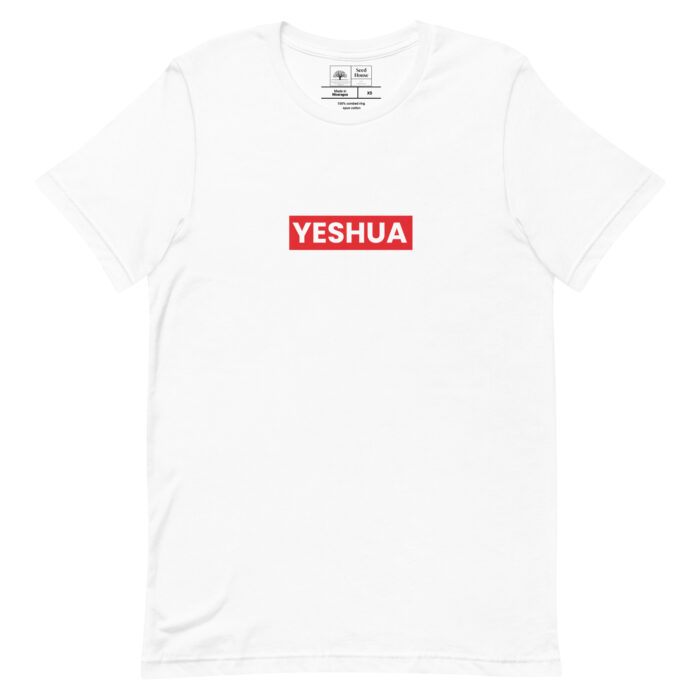 Yeshua Box Logo Tee - White